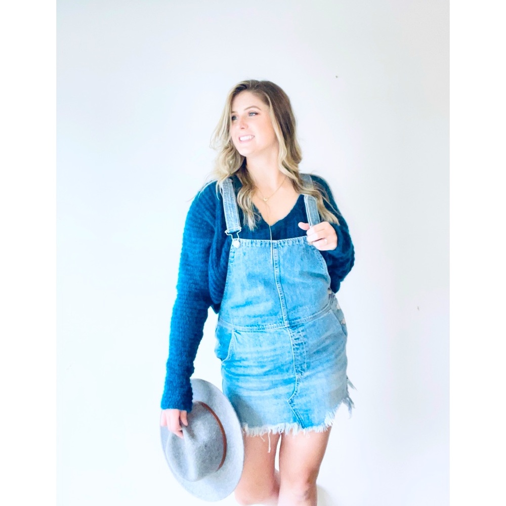 Free People Denim Jumper